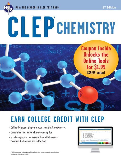 Title details for CLEP Chemistry Book + Online by Kevin R. Reel - Available